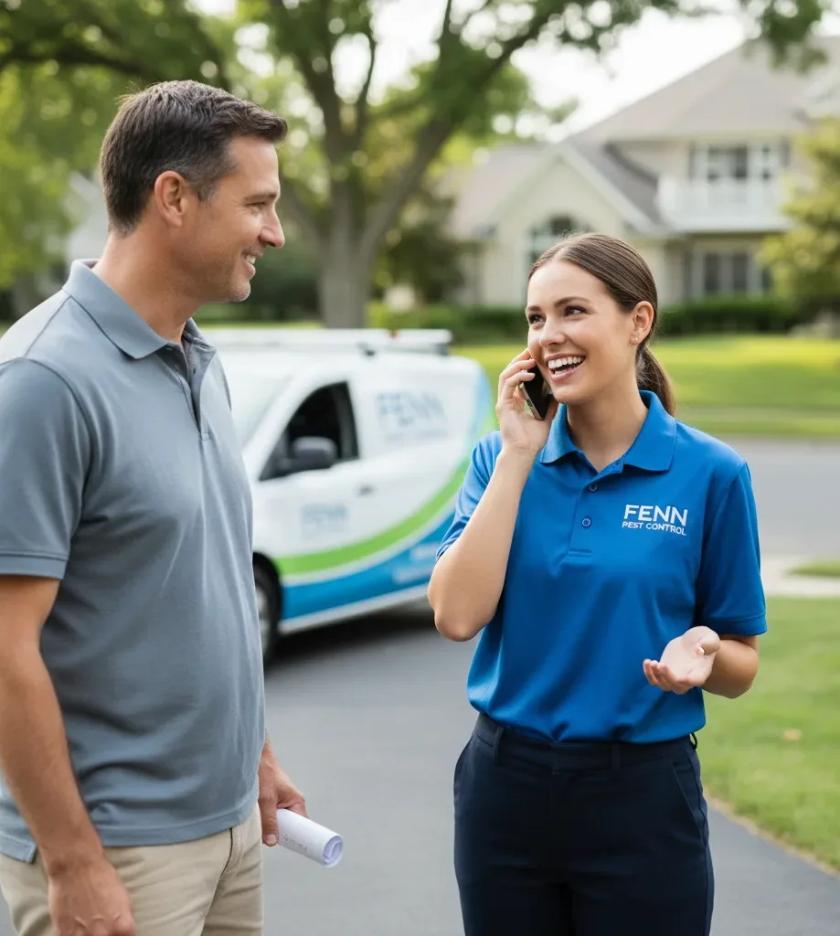 Fenn Pest Control customer support in Marcy
